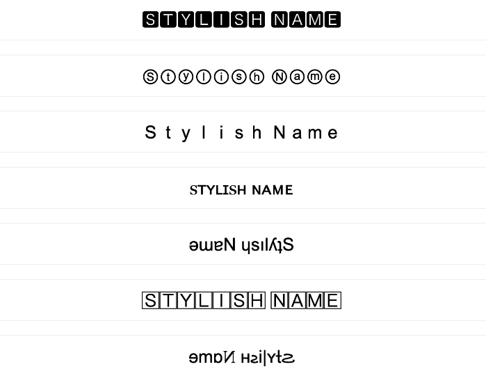 Stylish Name Generator 1 𝕮𝖔𝖔𝖑 Stylish Name Free